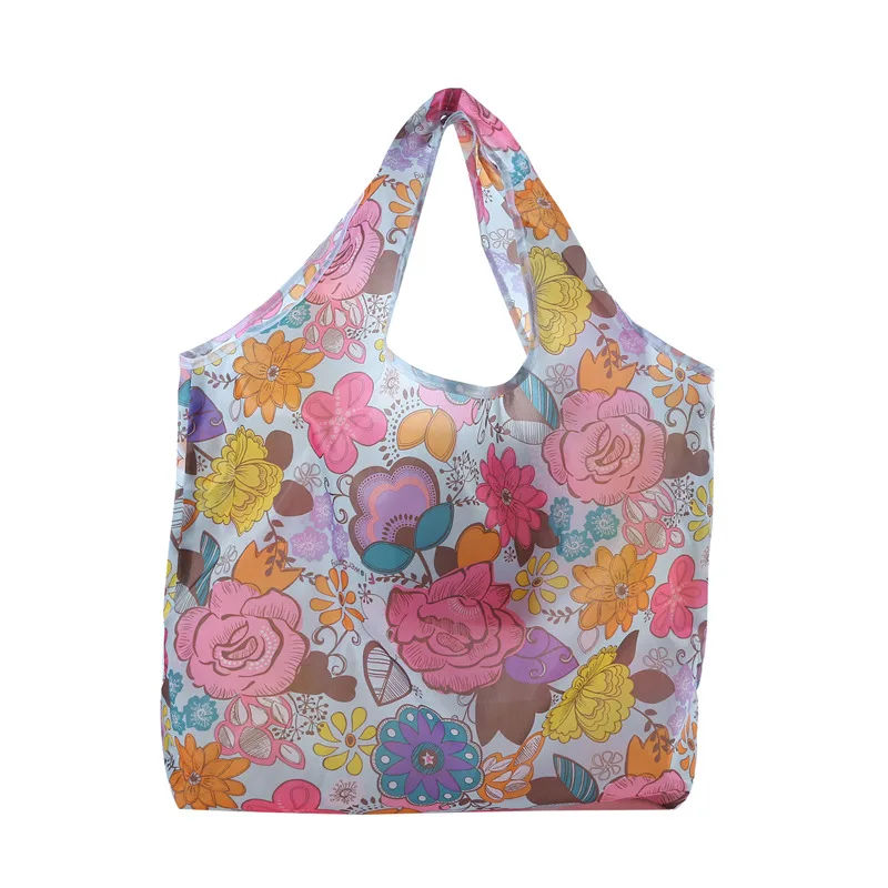 Foldable Large Capacity Eco-Friendly Reusable Tote Bag