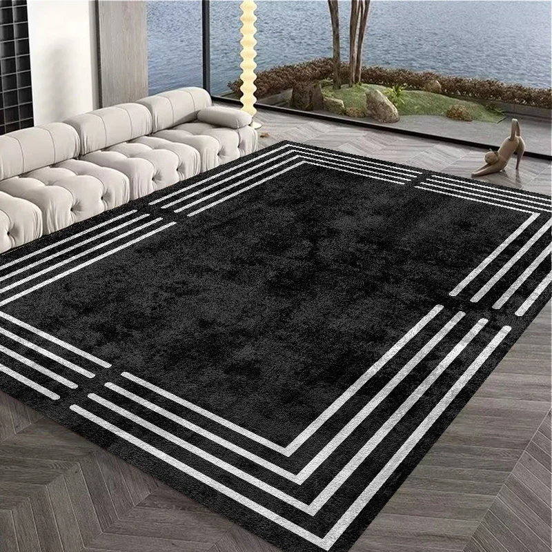 Modern Decorative Carpet for Living Room Home Decoration Luxury Nordic Decor Home Large Area Mat Bedsdie Washable Bedroom Carpet