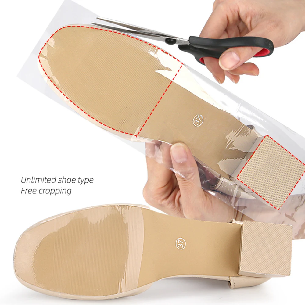 Self-adhesive Clear Shoes Sole Protector Sticker for High Heels Sneaker Bottom Shoe Store Special Dust-proof Sole Film Tape