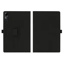 Premium Protective Case for 13.4 Inch Tablet - Business Style PU Leather Cover with Two - Fold Stand Function (Black)