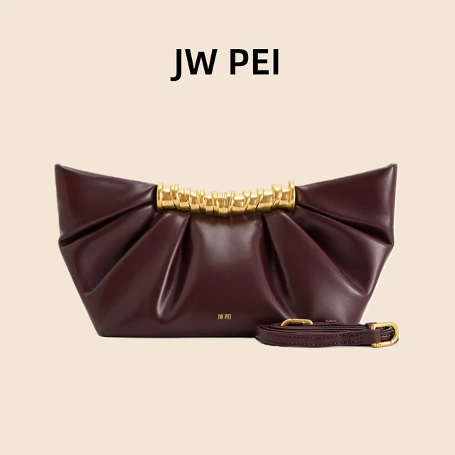 JW PEI Leia Women's Handbag Soft Leather Luxury Banquet Bag Can be Crossed and Shouldered 1