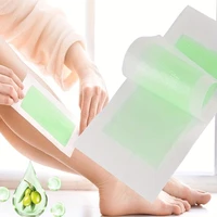 Professional Hair Removal Wax Strips For Men And Women Depilation Double Sided Cold Wax Paper For Leg Body Face Useful 1
