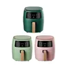 360 ° Electric Digital Display Touch Screen 1350W 6L Air Fryer Oil Free 8 Menus Air Oven Frier Home French Fries Fried Chicken 1