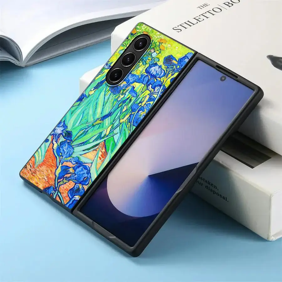 Van Gogh Starry Night Artistic Phone Case - Vibrant Back Cover Design