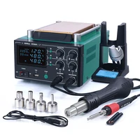 YIHUA 853AAA-I 3 in 1 Desoldering Hot Air Rework Station SMD Phone Screen 1