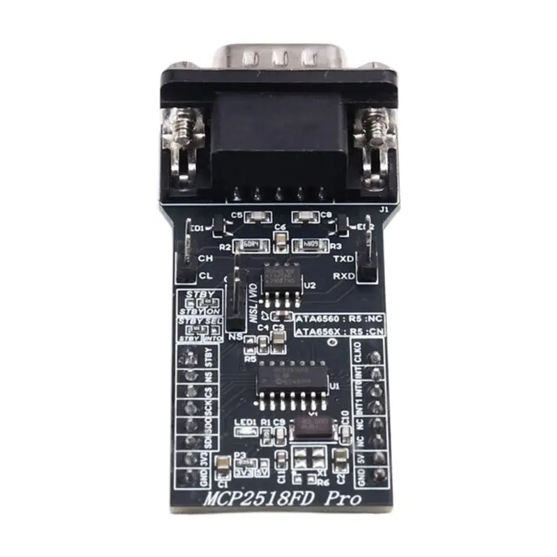 AP-SPI To CAN FD 모듈 MCP2518FD 컨트롤러, ATA6560 트랜시버 및 슈퍼 MCP2515 CAM 버스 기능