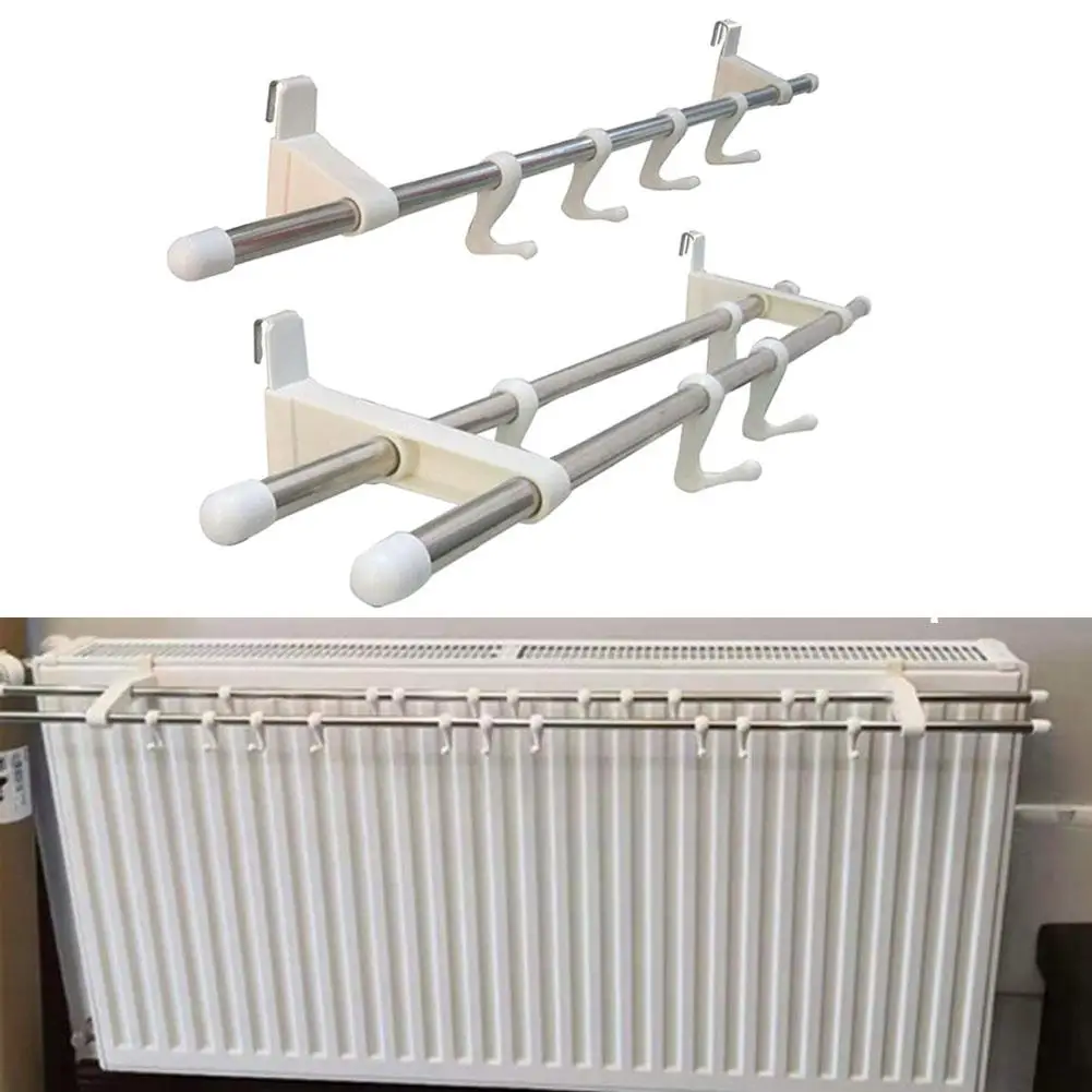 Radiador versátil, tendedero para ropa, toallero, tendedero