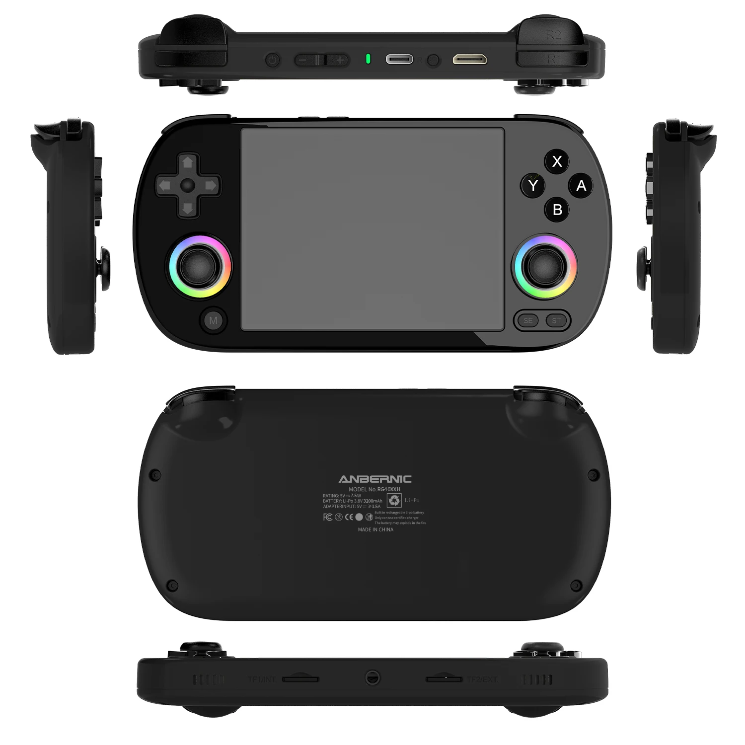 Anbernic RG40XX H Console de jeu vidéo 4,0 pouces lecteur de jeu — vue 12