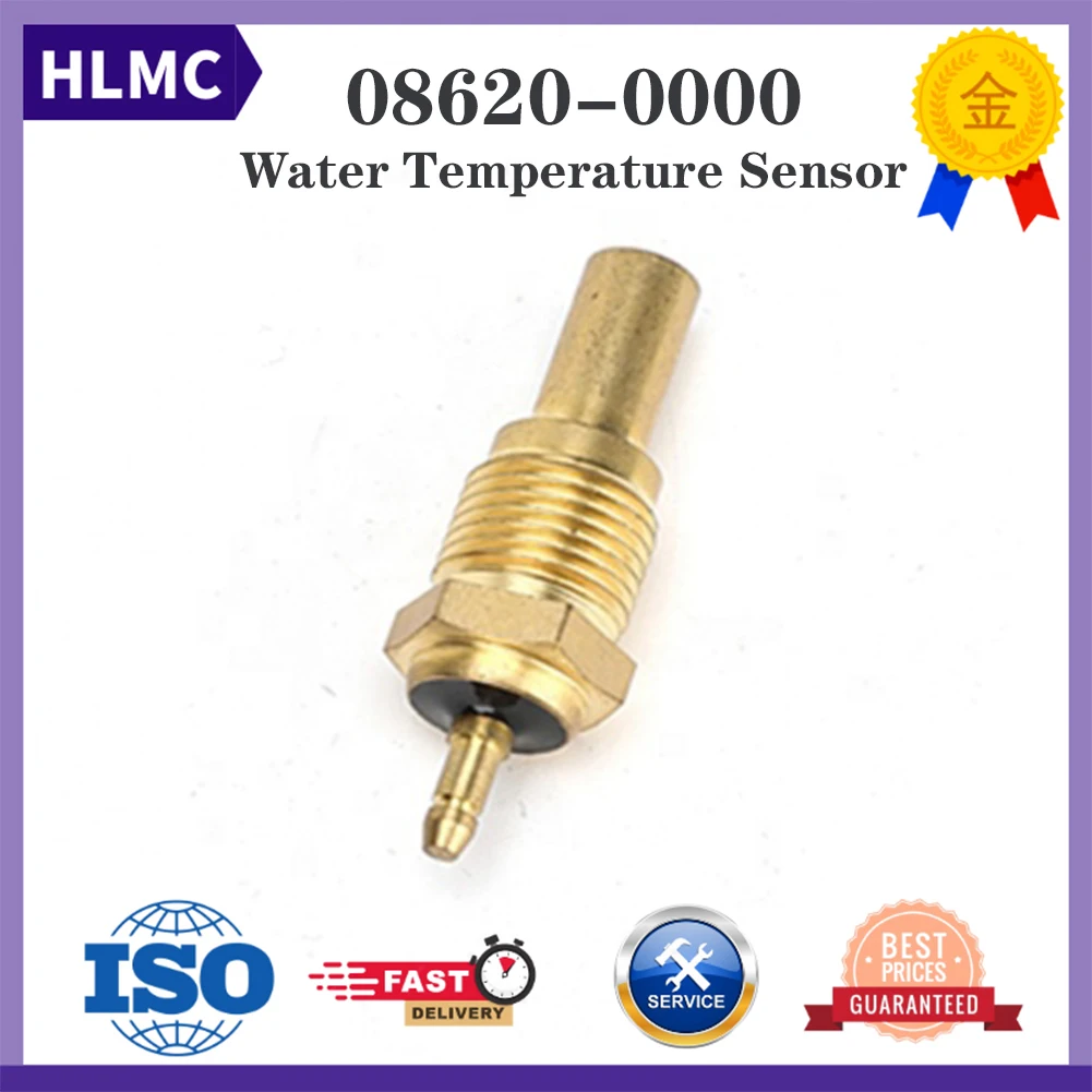 PC Excavator 08620-0000 Water Temperature Sensor Thermo Sensor For Engine 4D105 4D94 4D95L 6D105 6D125 for liugong excavator accessories lg906 water temperature sensor 30b0409