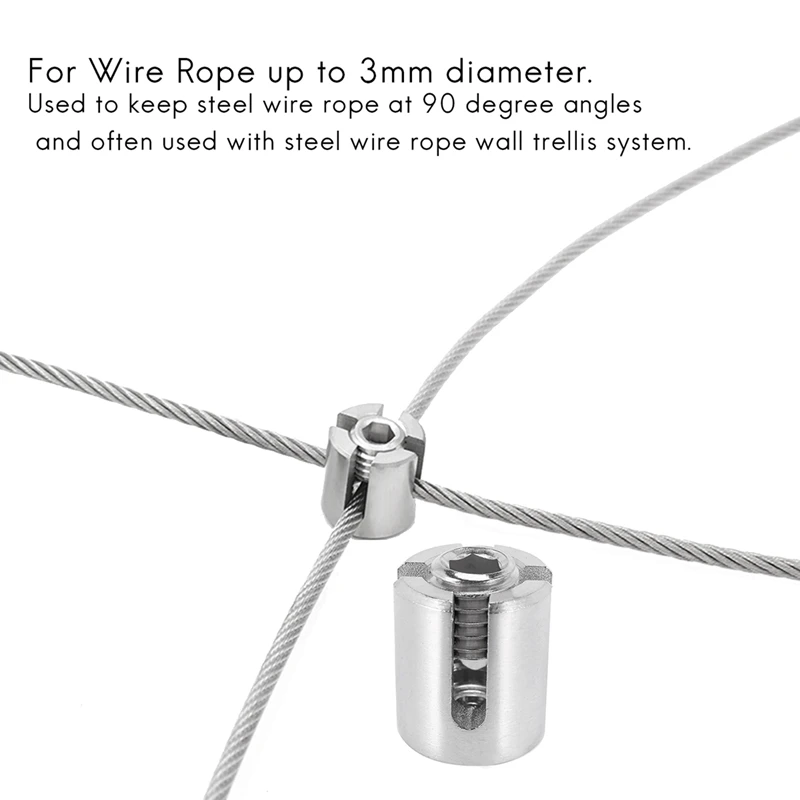 Throttle Cable s 1/4 Inch 10Pcs Cross s 316 Stainless Steel