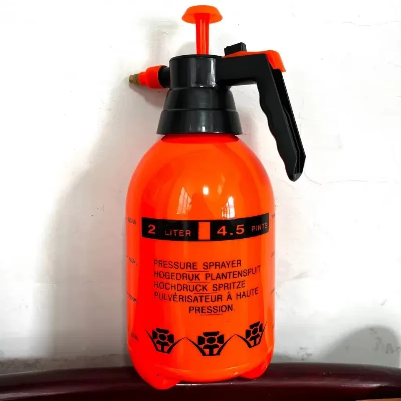2L High-Pressure Garden Watering Can Watering Spray Disinfection Pneumatic Air Compression Pump Manual Pressure Sprayer 2