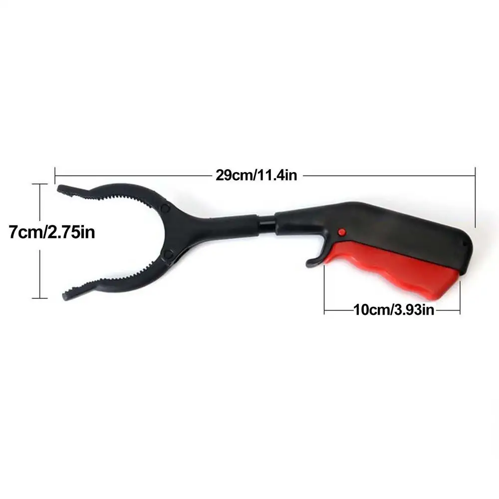 30cm Garbage Pick Up Tool Grabber Reacher Stick Reaching Grab Ergonomic Reach Trash Clamps Grab Tool For Elderly Trash Pick Up
