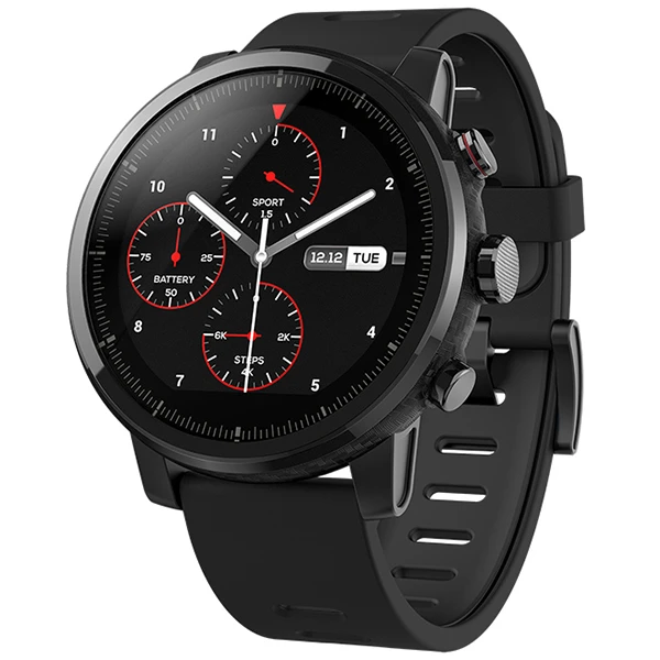 Xiao Mi Huami Amazfit Smart Watch 2 English Version Ppg Heart Rate Monitor 5atm Waterproof Sports Men Smartwatch - Automation Robot - AliExpress