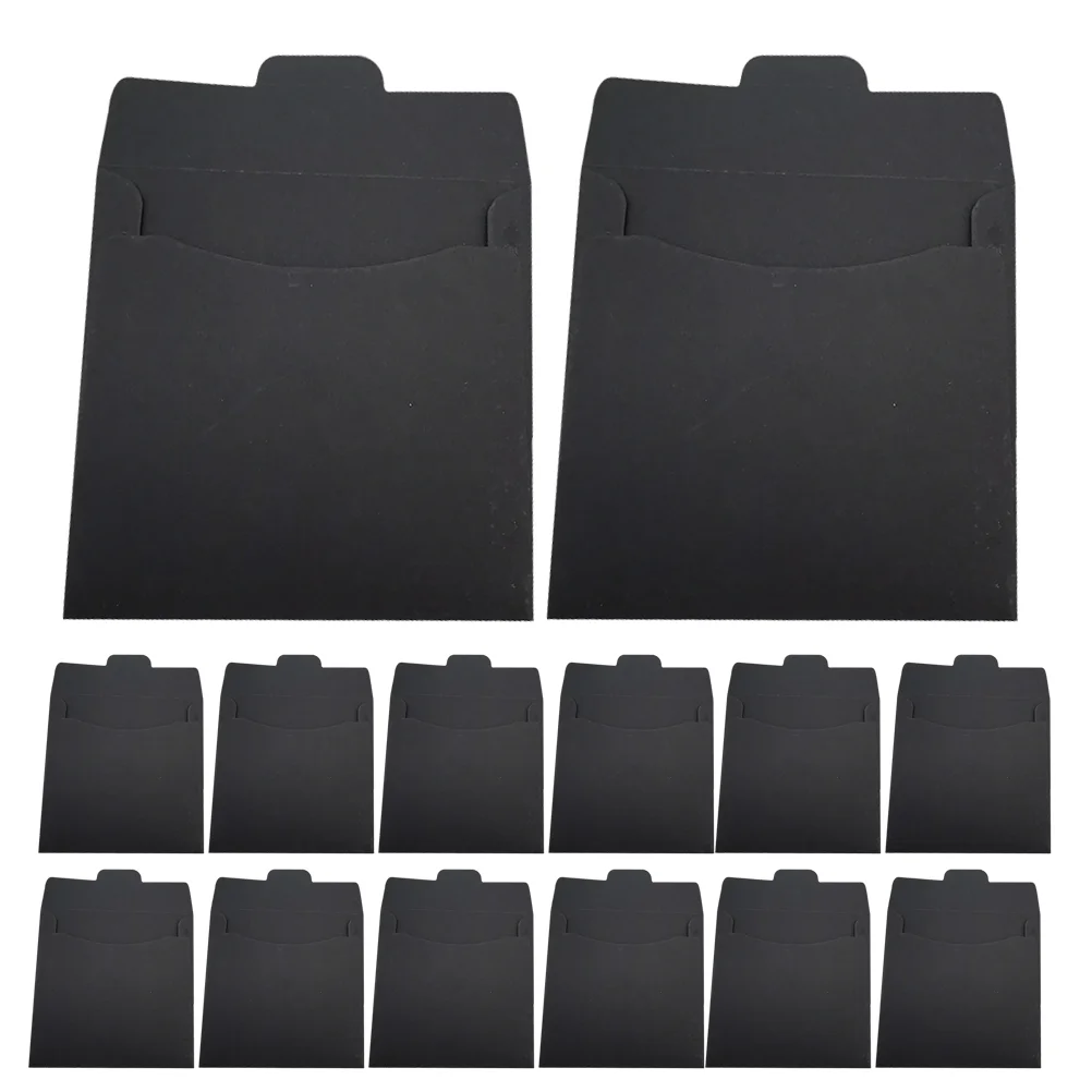 50 Pcs Paper Envelopes Cd Envelopes Small Mini Dvd Storage Invitation Paper Cd Bags Packing Bag