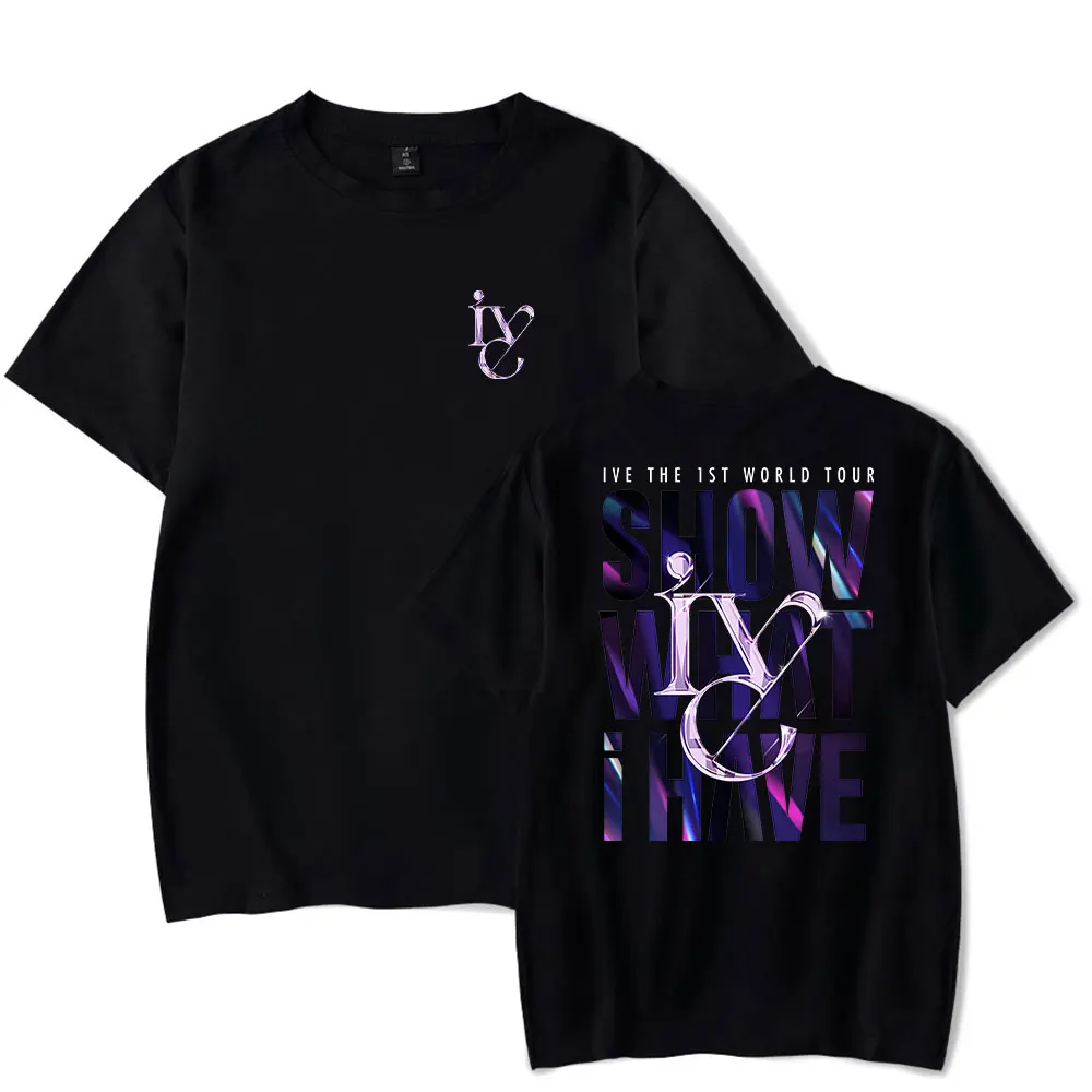 IVE show what i have ワルツ 【公式品】海外限定黒Tシャツ