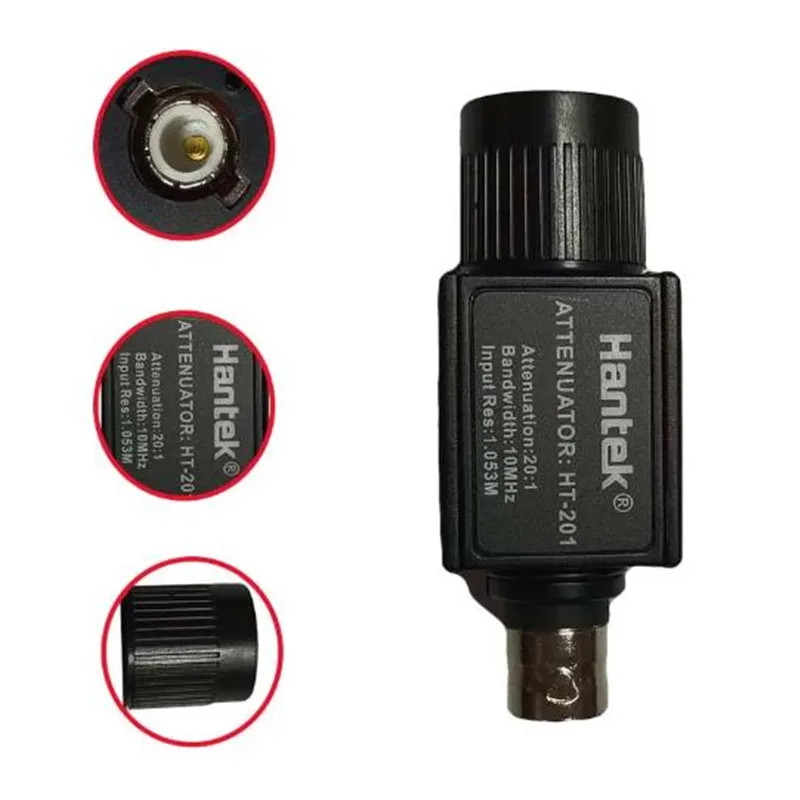 Hantek HT201 20:1 10MHz Oscilloscope Attenuators Passive Attenuator for Automotive Oscilloscope Diagnostics Use Only 4