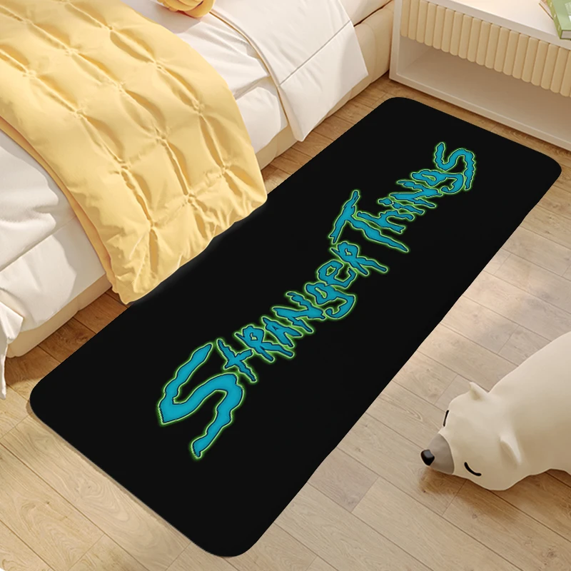 thumbnail image 1 of Alfombra de baño S-Strangers Things, lavable, antideslizante, para cocina, dormitorio, sala de estar, antideslizante, suave, para terraza, 1 of 5