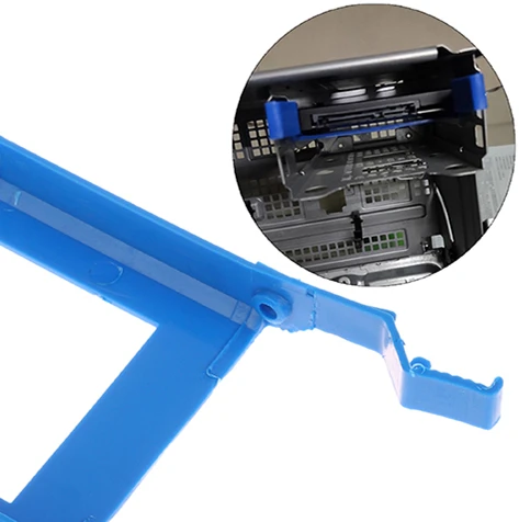 【uihj】2.5 Polegada ssd disco rígido rack suporte hdd bandeja caddy com parafuso para dell optiplex 3070 5070 7070 mt peça de reparo
