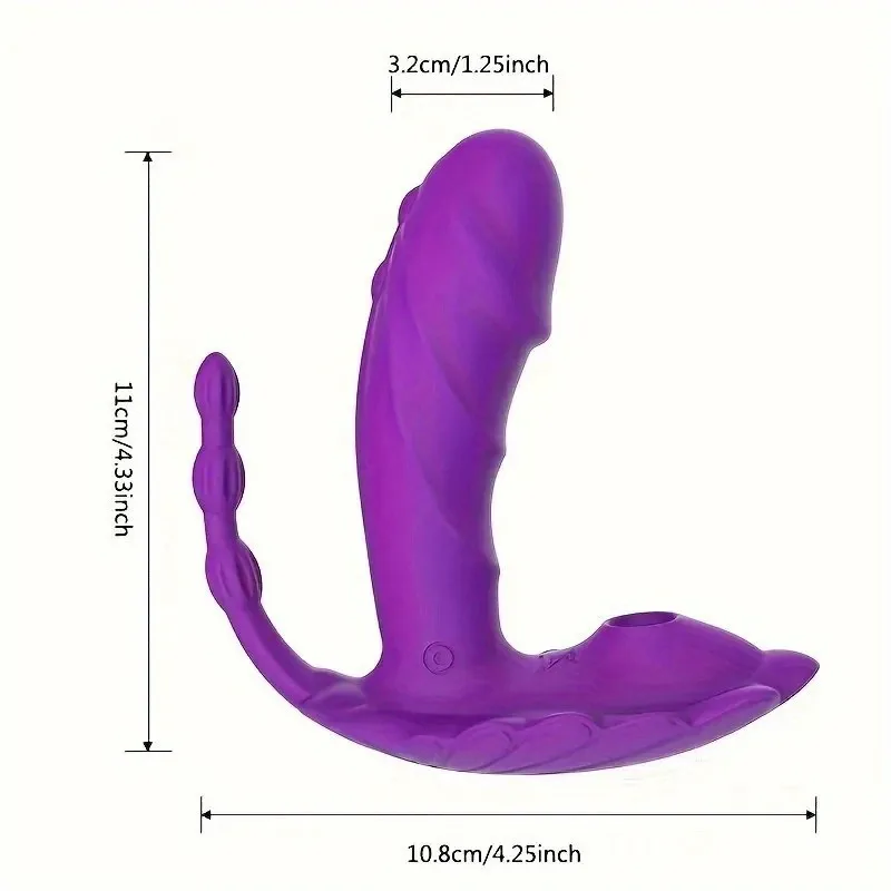 Female clitoral stimulation adult sex toys, tri1 vibrating anal tease pleasure sex toys, couple toys