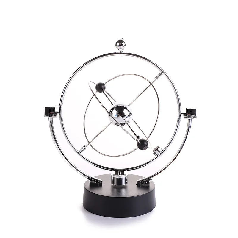 Newton Pendulum Ball Balance Ball Rotating Perpetual Motion Physical Science Pendulum Toy Physics Tumbler Craft Home Decoration
