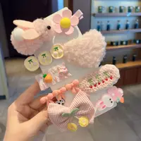 New Autumn and Winter Plush Cute Sweet Hair Clip Women's Bangs Side Clip Headdress Cartoon Animal Hairpin Hair Accessories - Image 5