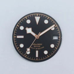 Luminous Hand Dial, 28.5mm Premium Watch Face - Fit NH35 NH36 (6)