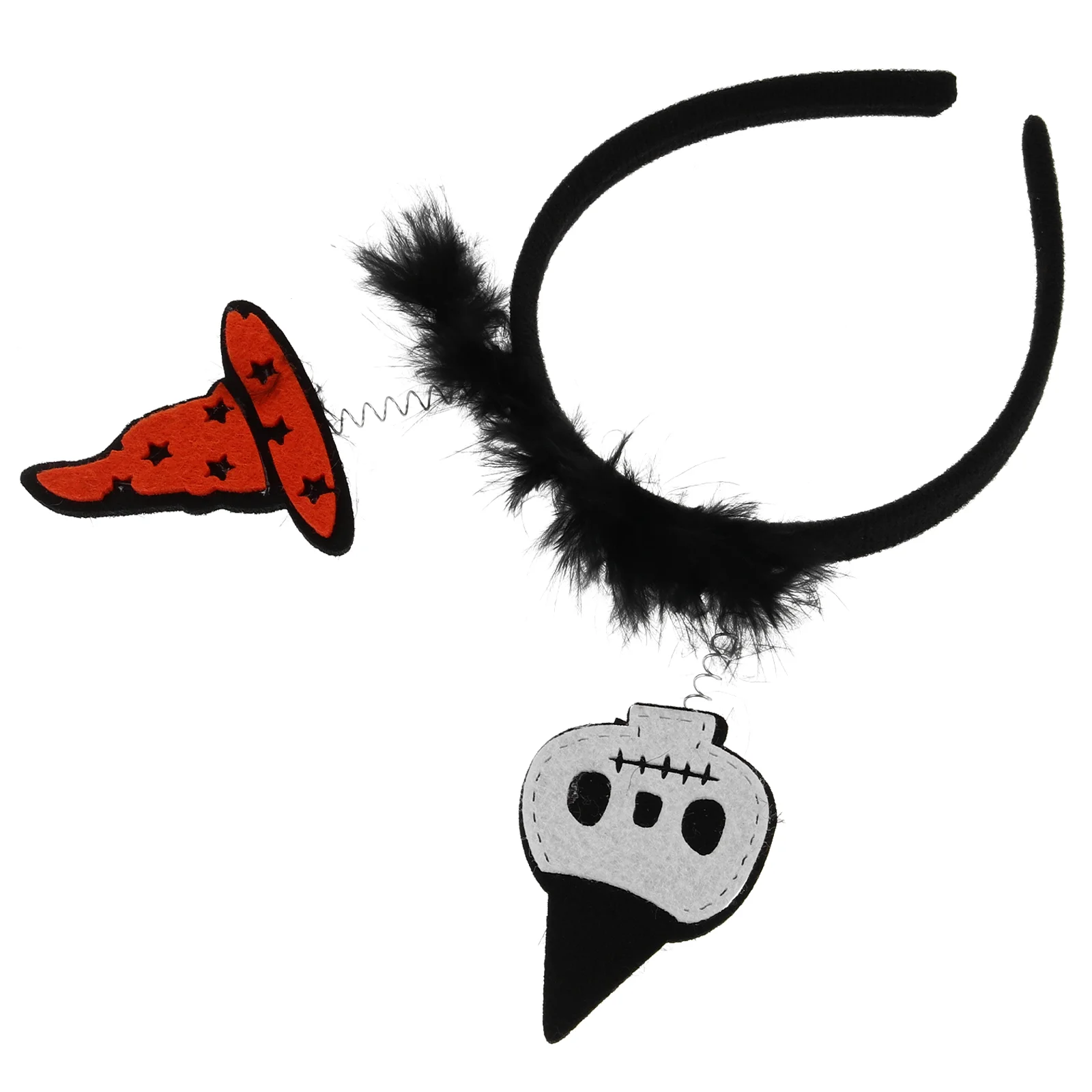 

Halloween Headband Party Dress up Hair Hoops Decor Beard Skull Cosplay Accessory Prop Cloth Zinc Alloy Performance Props Makeup