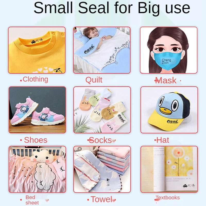 10ml Stamp Refill Ink Clothes Waterproof Ink Name Stamp Printing On Clothing Not Fade Oil for Office School name stamp textile ink ink stamp refill
