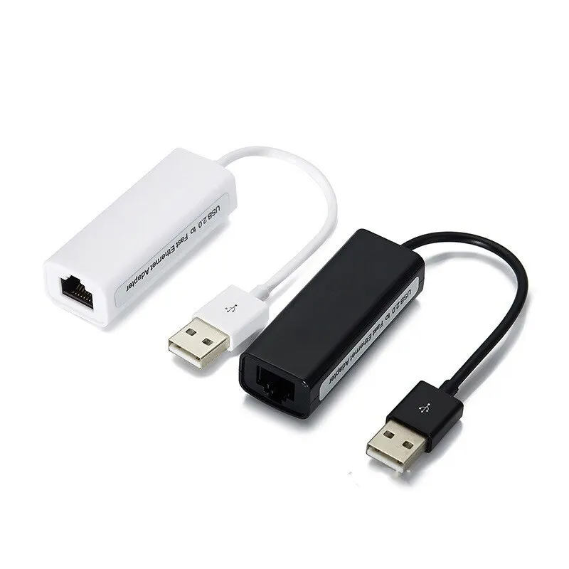 WiFi Adapter TypeC Network Card USB 2.0 to RJ45 Ethernet 100Mbps Network Adapter for Desktop Laptop Notebook
