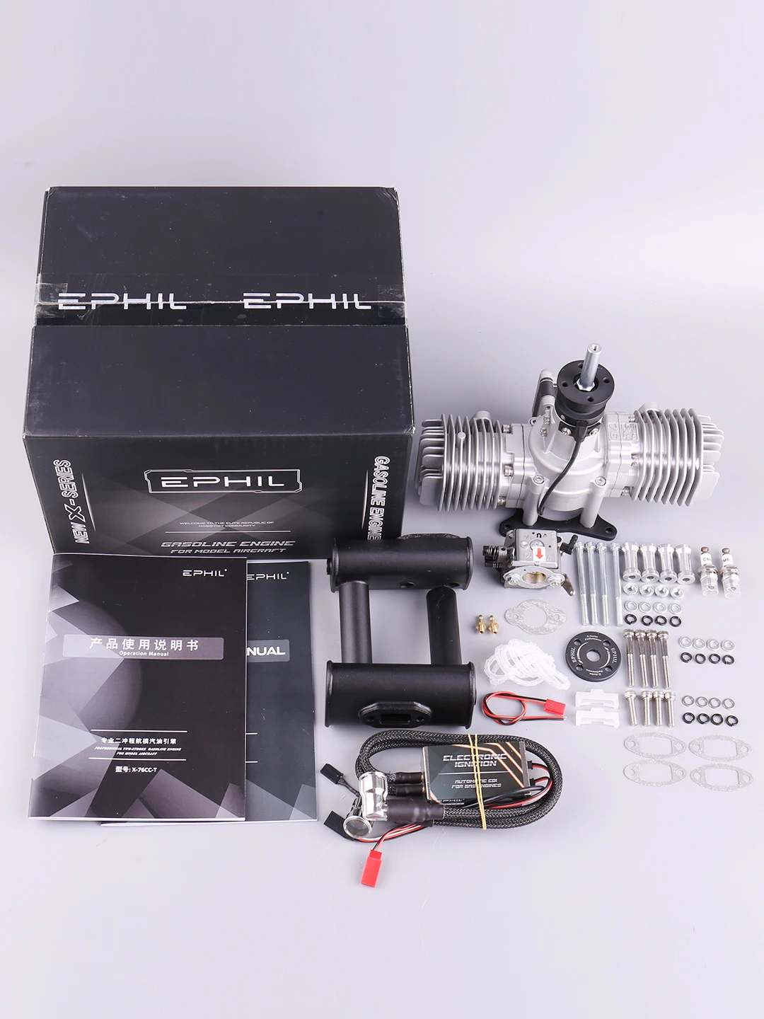 その他 TWIN-ENGINE AIRCRAFT COLLECTION 2 Applicable to Ephil X-76cc-T Model Aircraft Model Gasoline