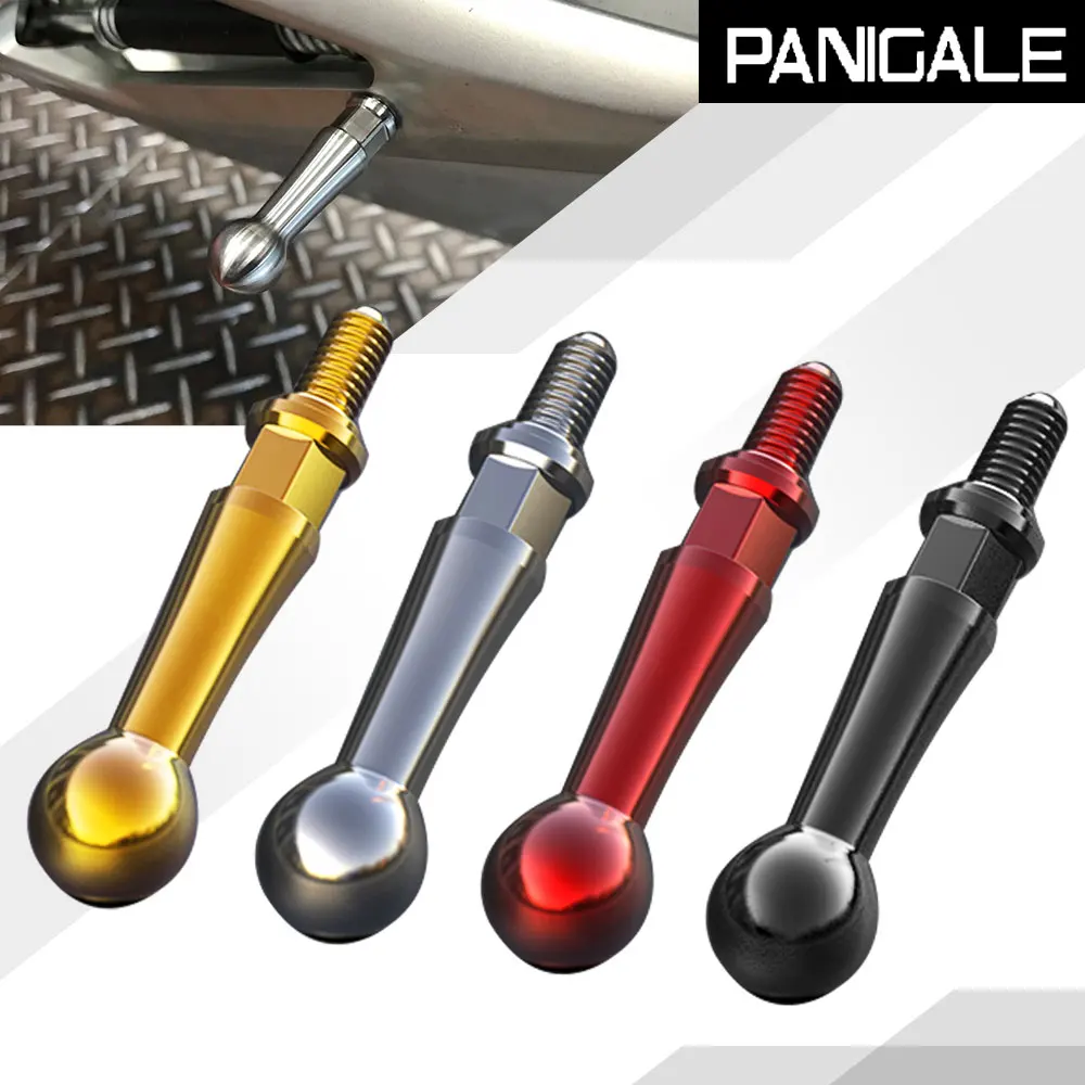 

Motorcycle CNC Aluminium Side Stand Extension Assist Hook Sidestand Pin For Ducati Panigale V4 S SP SP2 2021 2022 PANIGALE V4 R