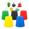 Funny Parent Child Toys Speed Challenge Family Sports Stacking Cups Training Card Games Plastic Outdoor Indoor Interactive Game 5
