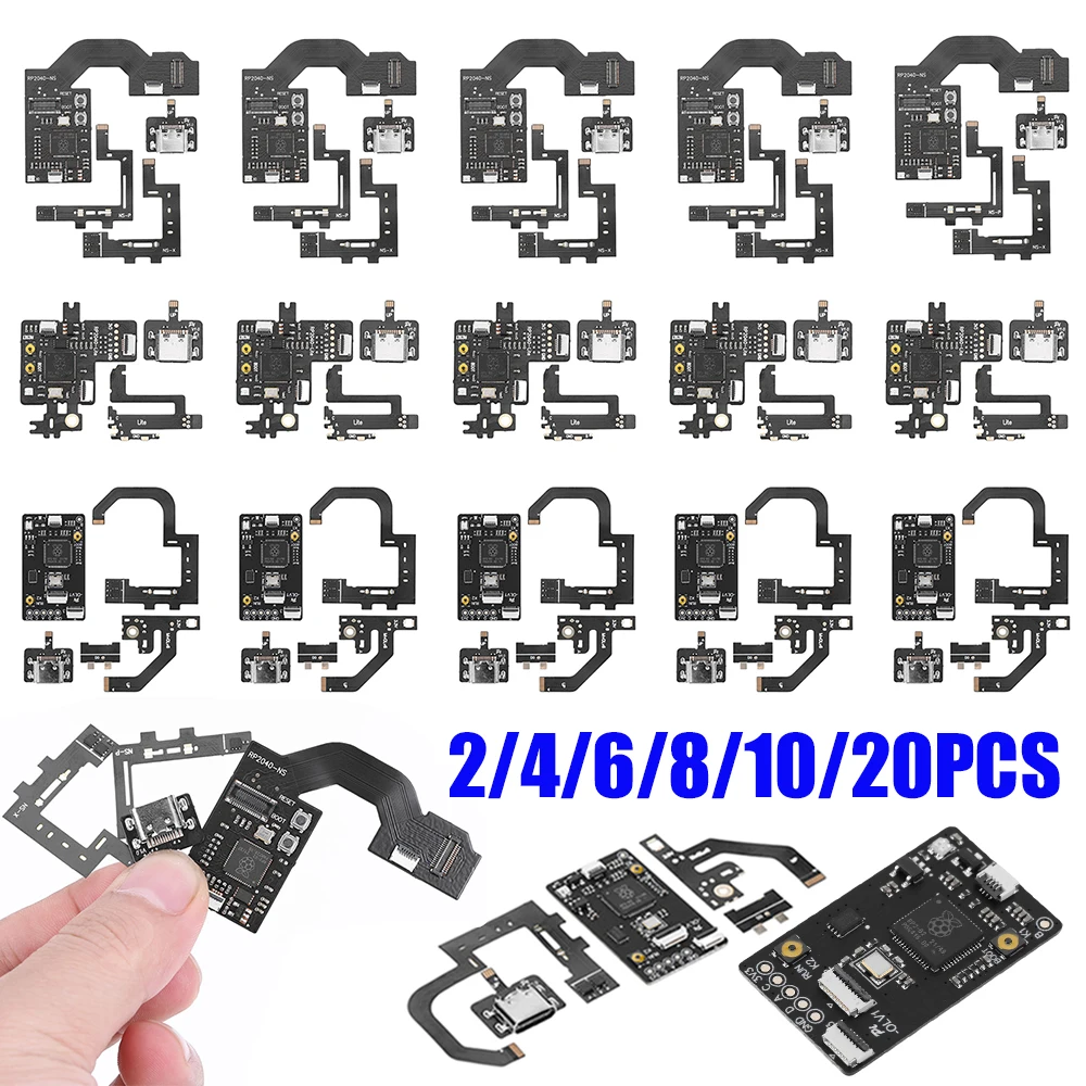 20PCS Raspberry Pi2040 Chip Game Console Cable Replacement