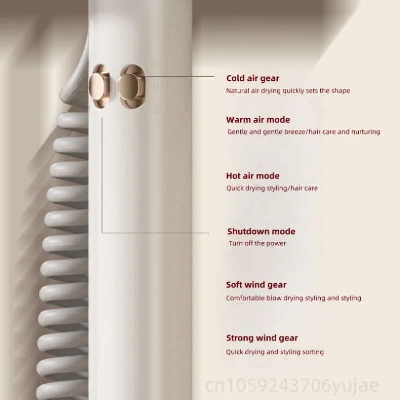 Latest Hotel Professional Hair Dryer, High-Power Quick Drying, No Drilling Wall Mounted Hair Dryer, Household Appliances 220V 5
