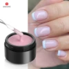 MSHARE 50g Milky White Natural Pink Builder Nail Gel for Nails Extension Overlay Running Thin Liquid Gel in Jar 3