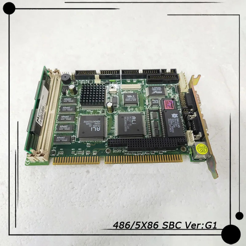 

486/5X86 SBC Ver:G1 For Axiomtek Industrial Control Motherboard High Quality Fully Tested Fast Ship