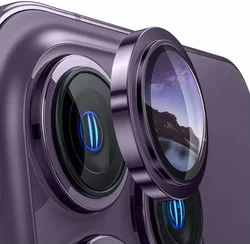 Premium Lens Protector for Smartphones - Enhanced Glass Camera Shield (PURPLE)