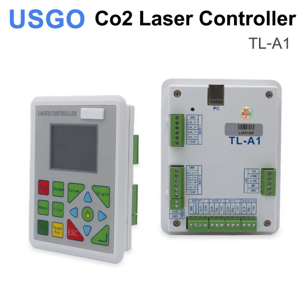 Usgo Topwisdom Tl-A1 Controller Laser Co2 Sostituisce Ruida Leetro Trocen Per Macchina Per Incisione Laser Co2 K40 Laser 3020 6040