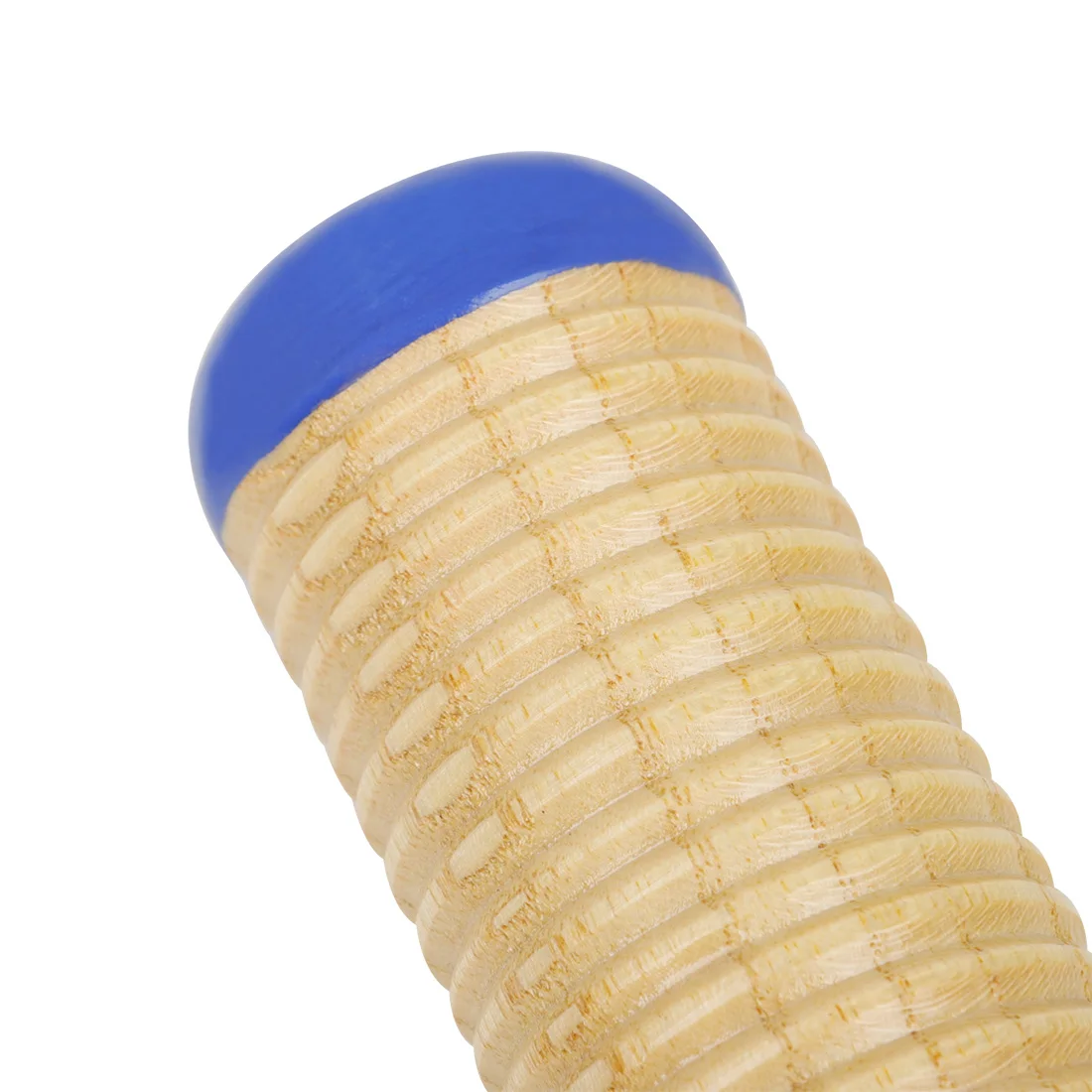Orff Sand Cylinder Scraping Cylinder Red and Blue Solid Wood Percussion Instruments Children's Music Early Education Kids Toys