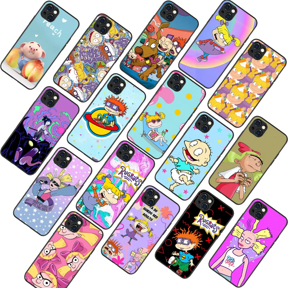Ak-23 Rugrats Custodia In Silicone Per Samsung Note 10 20 S21 Fe S22 S23 Ultra Lite Plus