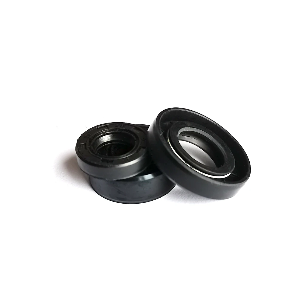 

2pcs Black NBR TC Skeleton Oil Seal 17x25x4/17x27x7/17x30x5/17x47x10mm TC Shaft Oil Seal with Spring Black Rubber TC Oil Seal