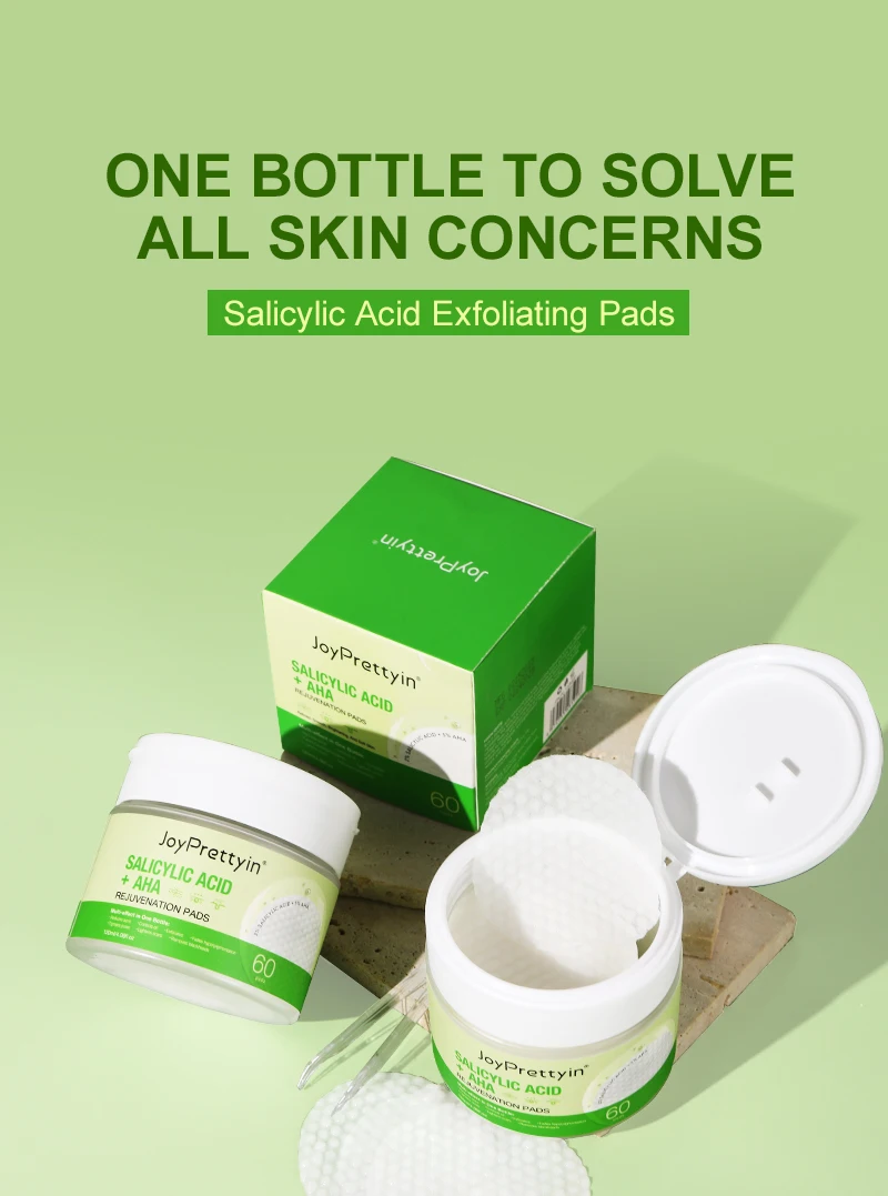 Description Picture 2 of itemSalicylic Acid Exfoliating Pads Oil Control Blackhead Removal Moisturizing Facial Masks Smoothing Lifting Firming Skin Care