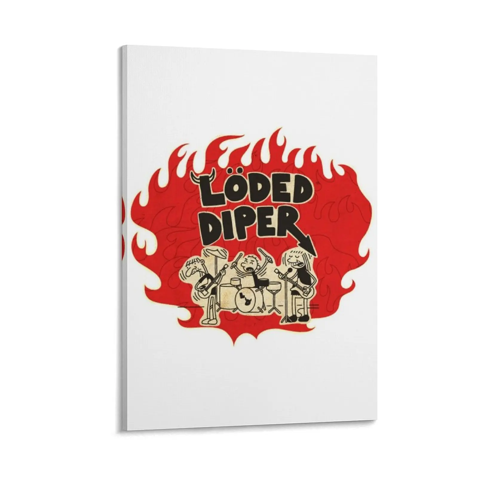 

lodded red api Canvas Painting room decorations for girls anime posters pictures for wall home decoration accessories