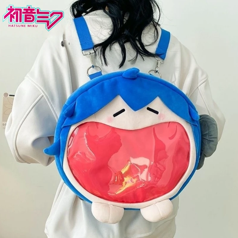 Stock Hatsune Miku Bemoe Uwa Luka Kaito Meiko Vocaloid Virtual Singer Cartoon Anime Figure Cartoon Doll Shoulder Bag Gift