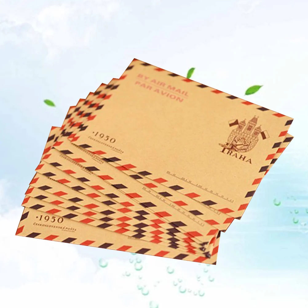 

10pcs Kraft Paper Retro Envelope Retro Small Storage Retro Envelopes for Scrapbooking Gift
