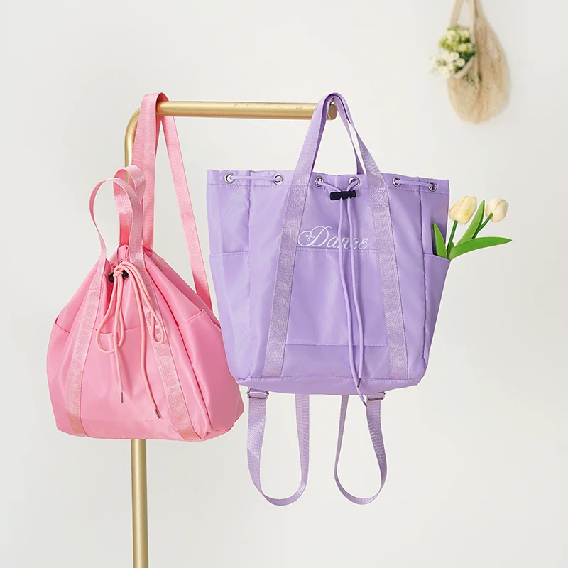 Ballet Bag for Girls Ballerina Kids Dance Bag Dancing Backpack Handbag Ballet Dance Bags Baby Ballet Shoulder School Backpack - 2