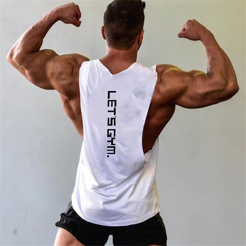 

Sports Fitness Man Tank Tops Network Red Men's Training Loose H-shaped Sling Cotton Sports Fitness Casual Wear Sleeveless Vest