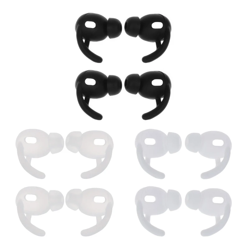 

2Pair Soft Silicone Earbud Locks Sport Grips Earphones Stabilizer for Airpods 3