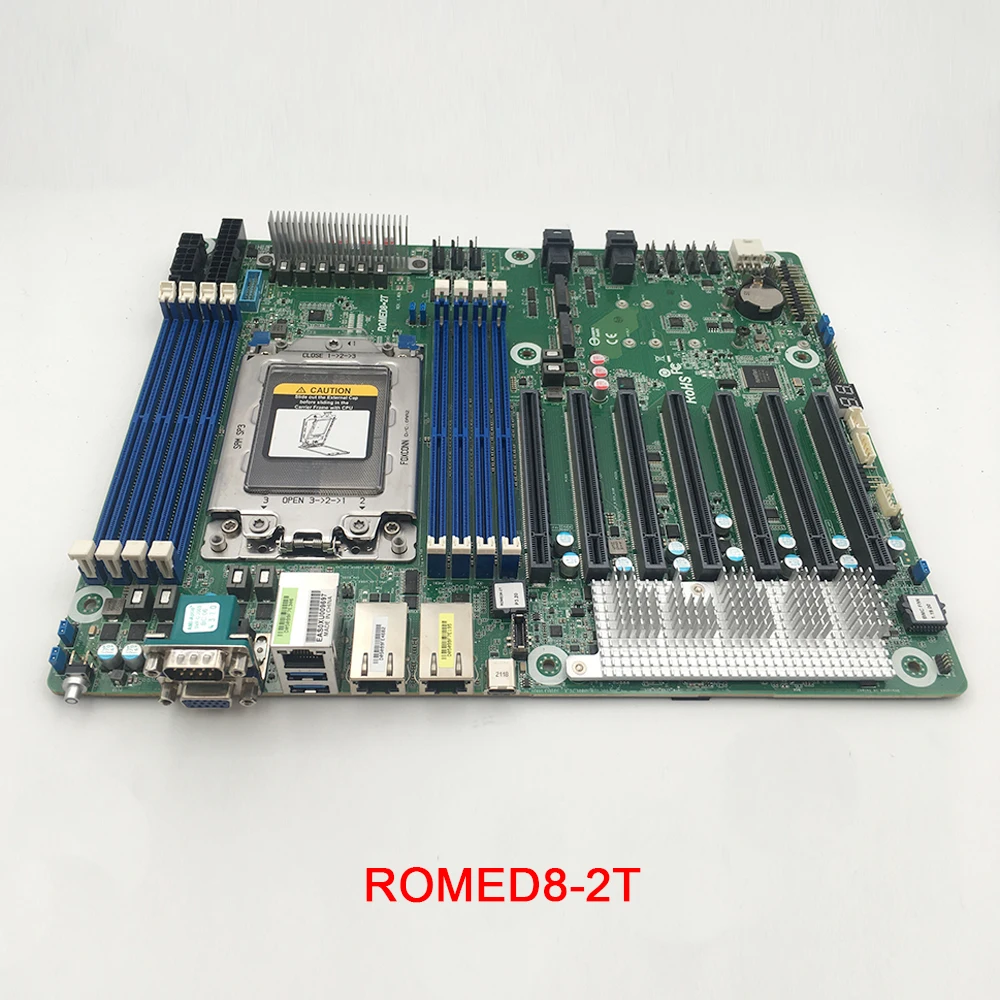 Romed8-2T Per Scheda Madre Della Workstation Del Server Asrock Sp3 Lga4094 Ddr4 Pcie 4.0