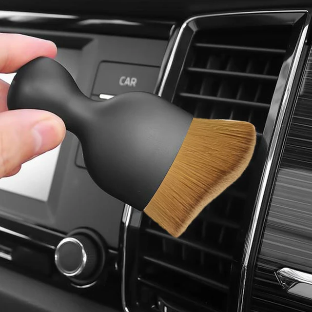 Auto Innen reinigung weiche Bürste Armaturen brett Luft auslass